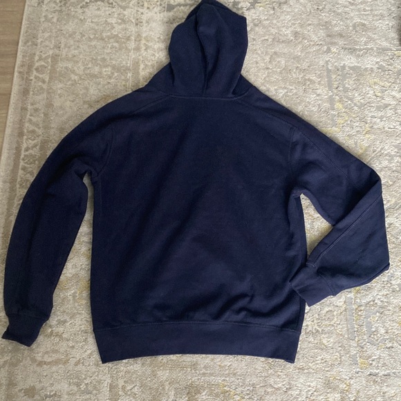 Eddie Bauer Men's Navy Hoodie - Picture 9 of 9